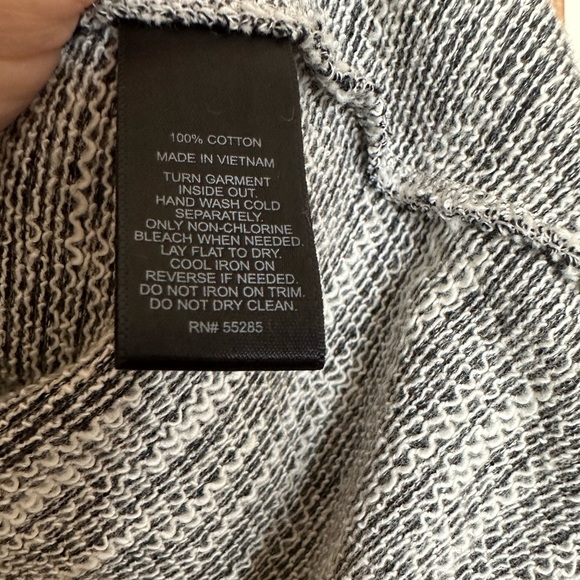 Express Gray Cotton Jeweled Trim 3/4 Sleeve Dressy Cardigan Blazer Women’s S - Picture 7 of 7